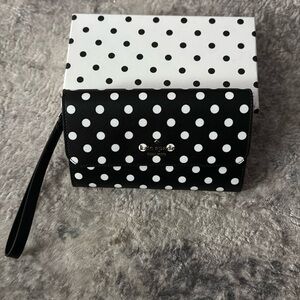 Kate Spade Cheers Charming Dot Print Wristlet